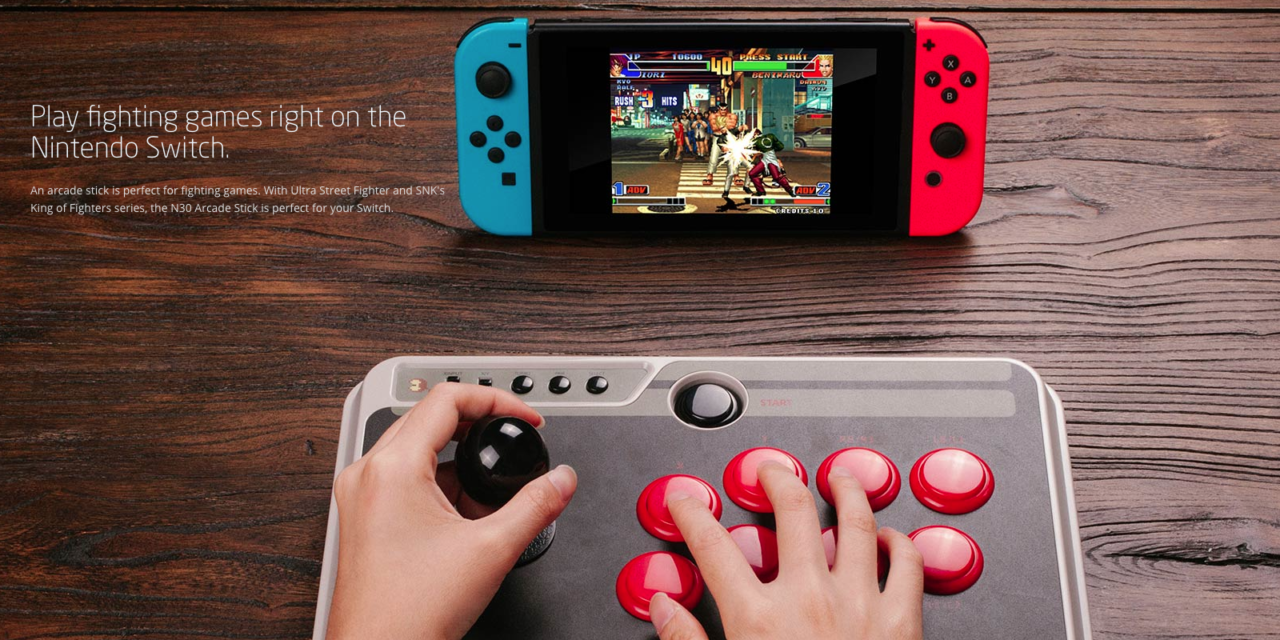 [ANÀLISI] N30 8Bitdo Arcade Stick for Switch & More