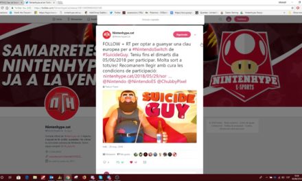 NintenhypeCat: Sorteig + resultat Suicide Guy (Nintendo Switch)