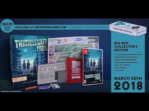 [NTH UNBOXING] Edició Limitada Thimbleweed Park (Limited Run Games)