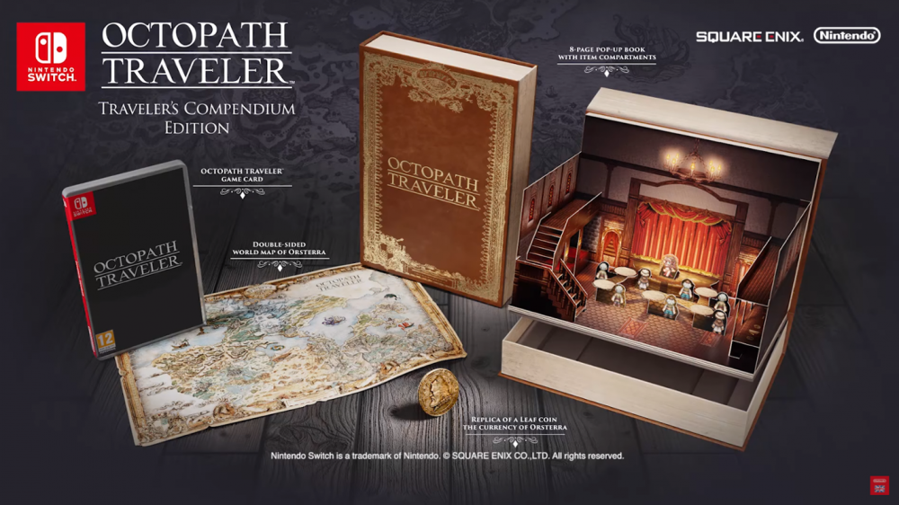 [NINTENHYPECAT] “Unboxing” Project Octopath Traveler (Compendium Edition)