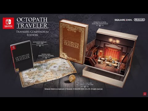 [NINTENHYPECAT] “Unboxing” Project Octopath Traveler (Compendium Edition) per a Nintendo Switch