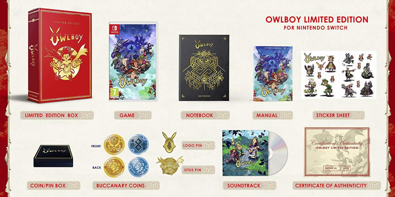 [NTH UNBOXING] Edició limitada Owlboy (Nintendo Switch)