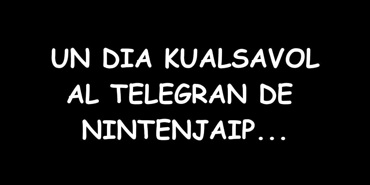 PITUHYPE – Un dia kualsavol al Telegran de Nintenjaip