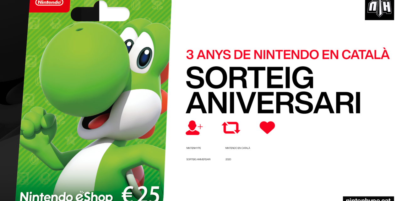 [SORTEIG NTH] 25 EUROS NINTENDO ESHOP!