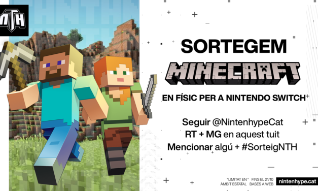 [NTH SORTEIG] Minecraft en físic per a Nintendo Switch!