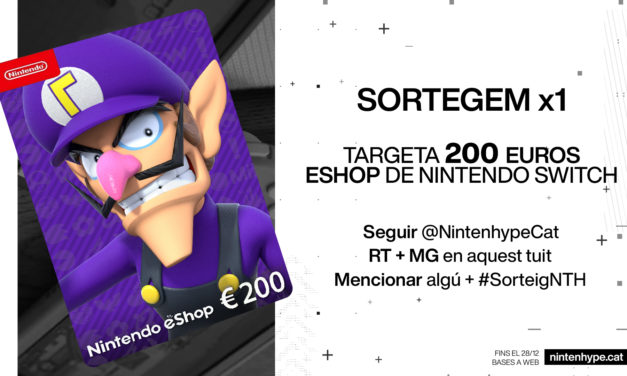 [SORTEIG] Targeta 200€ Nintendo eShop!