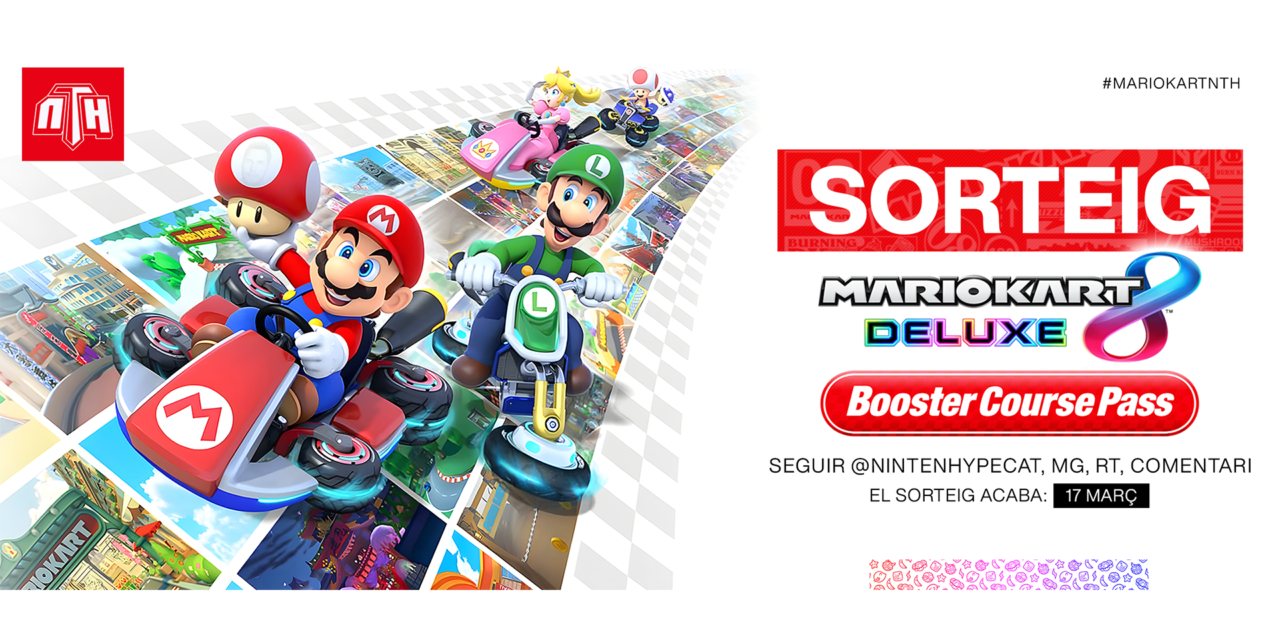 [SORTEIG] Dos passis d’expansió del Mario Kart 8 Deluxe! (Nintendo Switch)
