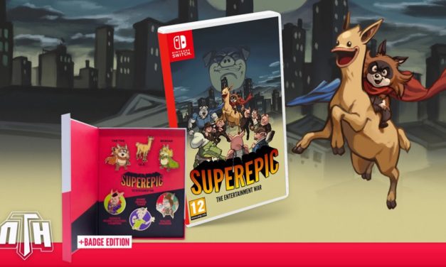 [UNBOXING] Edició “Badge Edition” de SuperEpic: The Entertainment War (Nintendo Switch)